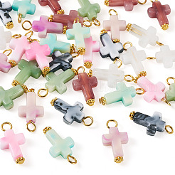 105 pendentif en pierre précieuse imitation acrylique 7 couleurs&nbsp;FIND-TA0009-34G