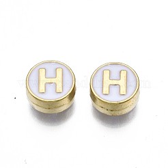 Perles d'émail en alliage&nbsp;X-ENAM-N052-006-01H-RS