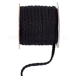 Cordons tressés polyester 3 brin&nbsp;OCOR-WH0074-10A