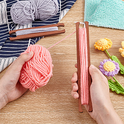 Strickwebstuhl aus Holz&nbsp;LS-DIY-WH0496-72