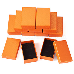 Rechteckige Schmuckschatulle aus Papppapier&nbsp;LS-CON-TAC0015-01G