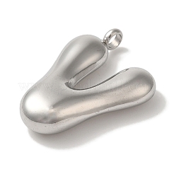 Pendentifs en acier inoxydable 304 anti-ternissement&nbsp;STAS-M017-08P-22