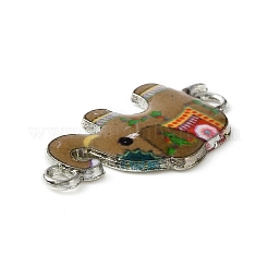 Breloques de connecteur en alliage de zinc&nbsp;FIND-WH0108-91E