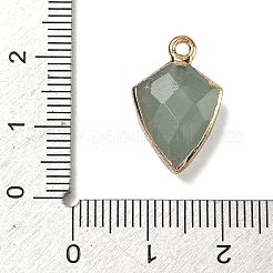 Pendentifs en aventurine vert naturel&nbsp;G-K422-01G-04