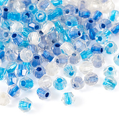 2 Beutel mit 200 transparenten Glasperlen&nbsp;GLAA-TA0003-44E