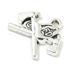 Pendentifs en alliage de style tibétain&nbsp;TIBE-I026-6027AS