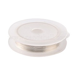 Fil de cuivre rond pour la fabrication de bijoux&nbsp;CWIR-WH0001-0.4mm-04-1