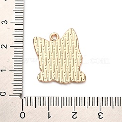 Ciondoli in lega smaltata a forma di cucciolo di animale&nbsp;FIND-V001-03G-01
