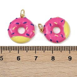 Pendentifs d'émail en laiton &nbsp;KK-I358-072G-03