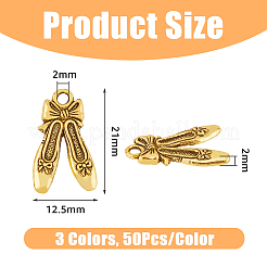 150 pz 3 colori pendenti in lega di stile tibetano&nbsp;FIND-DC0003-97