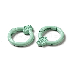 Anillos de puerta de resorte de aleación pintados con spray&nbsp;ALRI-Q362-02G