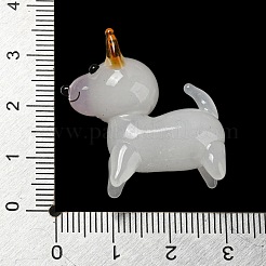 Décoration d'affichage en verre pour chiot&nbsp;PW22111484644