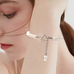 1 Stück: 925 Spring Gate-Ringe aus Sterlingsilber&nbsp;STER-BBC0008-71