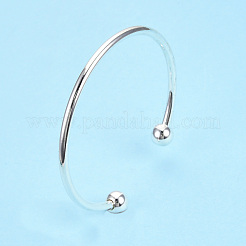 Alliage brassard bracelet pour création de bijoux de style européen&nbsp;PALLOY-Q313-03