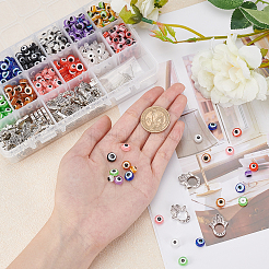 820 Stück DIY-Anhänger-Set zum Thema „Böser Blick“&nbsp;DIY-NB0004-89