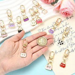 Decorazioni pendenti in lega smaltata 12 pz&nbsp;HJEW-YW00397