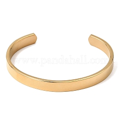 Bracciali rigidi aperti in acciaio inossidabile 304 da donna&nbsp;SA-CBAC920-08G