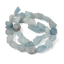 Brins de perles d'aigue-marine naturelles brutes&nbsp;GG-CBAC4AD-A01-01