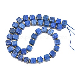 Natürlicher Lapislazuli Perlenstränge&nbsp;G-F832-A11-01