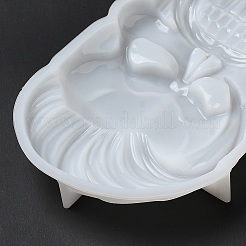 Silikonformen für die Statuette eines wütenden Totenkopfes&nbsp;DIY-L071-08B