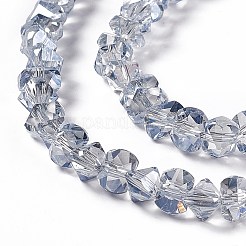 Trasparenti perle di vetro placca fili&nbsp;EGLA-L043-PL03