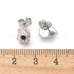 Ohrstecker aus 304 Edelstahl&nbsp;EJEW-F361-08P