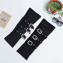 Maniche lunghe in tessuto biker punk per donne e ragazze&nbsp;AJEW-WH20816-052P