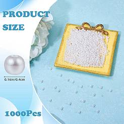 Perles d'imitation perles en plastique ABS&nbsp;KY-SZ0001-63D