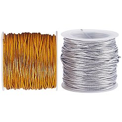 2 Rolle elastisches Polyesterband in 2 Farben&nbsp;EW-DJ0001-15