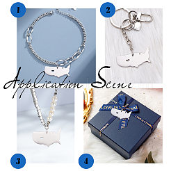 12 pendentif en acier inoxydable 201&nbsp;STAS-UN0036-65