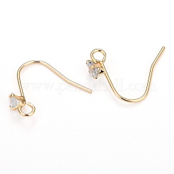 Ganci di orecchini in ottone&nbsp;X-KK-I681-14G
