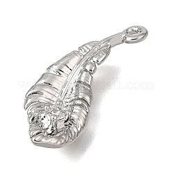 Breloques en laiton zircon cubique transparent&nbsp;KK-CBA15EE-06P
