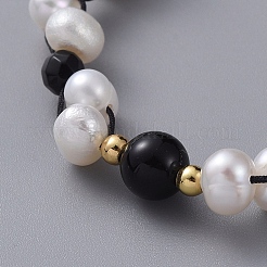 Bracciali perline intrecciati&nbsp;BJEW-JB05056-02