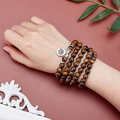 Kit fai da te per realizzare braccialetti buddisti in stile wrap&nbsp;DIY-SC0014-30D