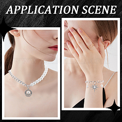 DIY-Kit zur Herstellung von Armbändern und Halsketten aus Aluminium-Panzerketten&nbsp;DIY-SP0001-13A-S