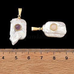 Pendentifs pierres précieuses naturelles mixtes&nbsp;PALLOY-JF05974