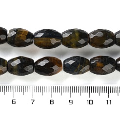 Teints tigre naturel perles oculaires brins&nbsp;G-C135-J04-01