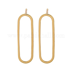 Messing Ohrstecker&nbsp;KK-T038-484B