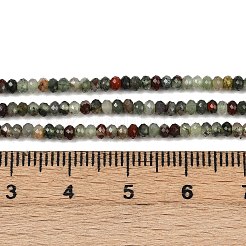 Natürliche afrikanische Heliotrop Perlen Stränge&nbsp;G-S388-A02-1x2mm