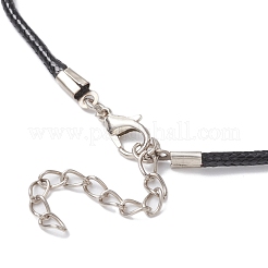 Collane con ciondolo a goccia con perline di vetro&nbsp;NJEW-MZ00069-03