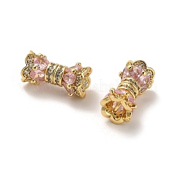 Perline zirconi micro pave  in ottone&nbsp;ZIRC-P112-05G-02