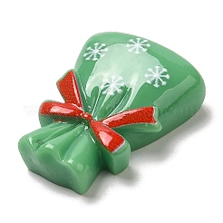 Undurchsichtige Harz-Cabochons des Weihnachtsthemas&nbsp;LS-CRES-M022-02A