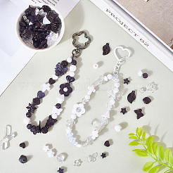 150 g de perles acryliques transparentes et opaques&nbsp;TACR-SP0001-38B