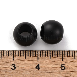 201 Edelstahl-Europäische Perlen&nbsp;STAS-N020-03-10mm-EB