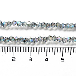 Galvanisieren Glasperlen&nbsp;EGLA-J026-3mm-F10