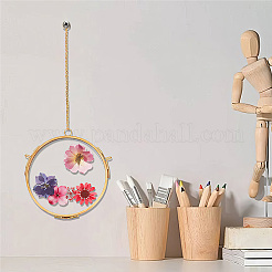 Cadres photo suspendus en laiton&nbsp;DIY-WH0888-609D