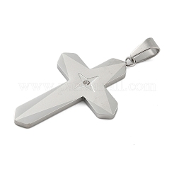 Pendentifs en strass en acier inoxydable 304&nbsp;STAS-G346-47C-P