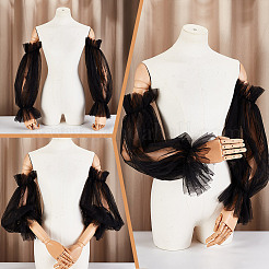 Manches bouffantes amovibles en nylon&nbsp;AJEW-WH0270-352B