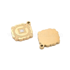 Ionenplattierung (IP) 304 Edelstahl Emaille Anhänger&nbsp;STAS-S140-35G