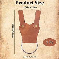 Presilla para cinturón de armadura de cuero sintético&nbsp;AJEW-WH20816-243B-P